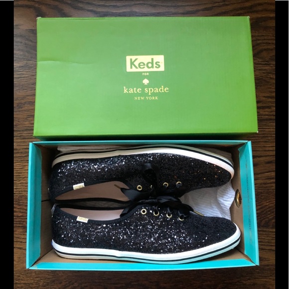NWT Keds for Kate Spade Glitter Sneakers 8.5